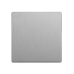 Выключатель одноклавишный Werkel 10A/250В, серебряный рифленый a051358 W1110009